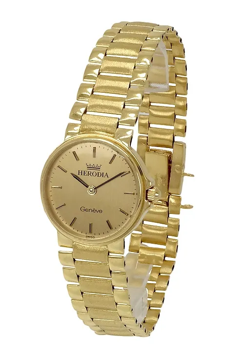 Reloj de oro para mujer marca Herodia 044_3368