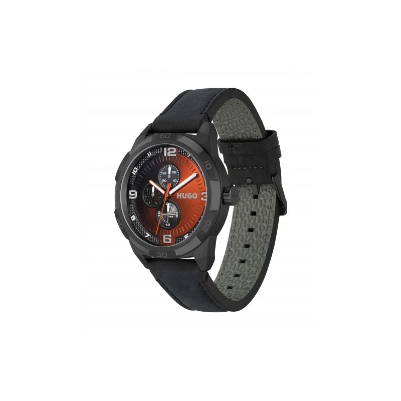 RELOJ HUGO BOSS HOMBRE GRIP PIEL NEGRO 1530275