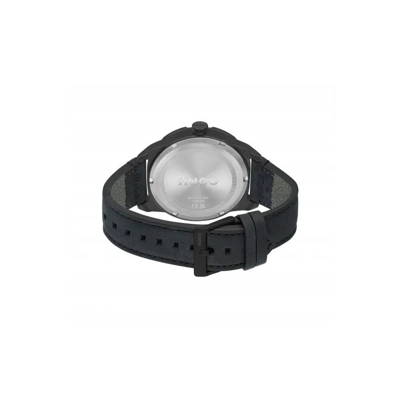 RELOJ HUGO BOSS HOMBRE GRIP PIEL NEGRO 1530275