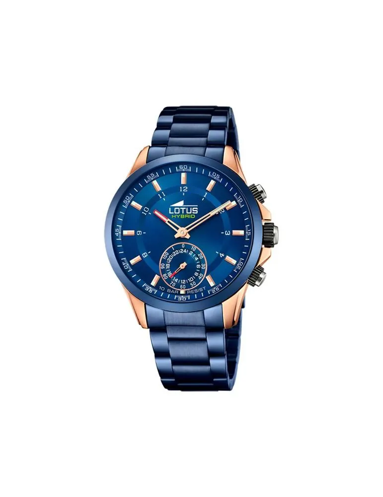 RELOJ LOTUS HYBRID  CONNECTED HOMBRE 188091 AZUL