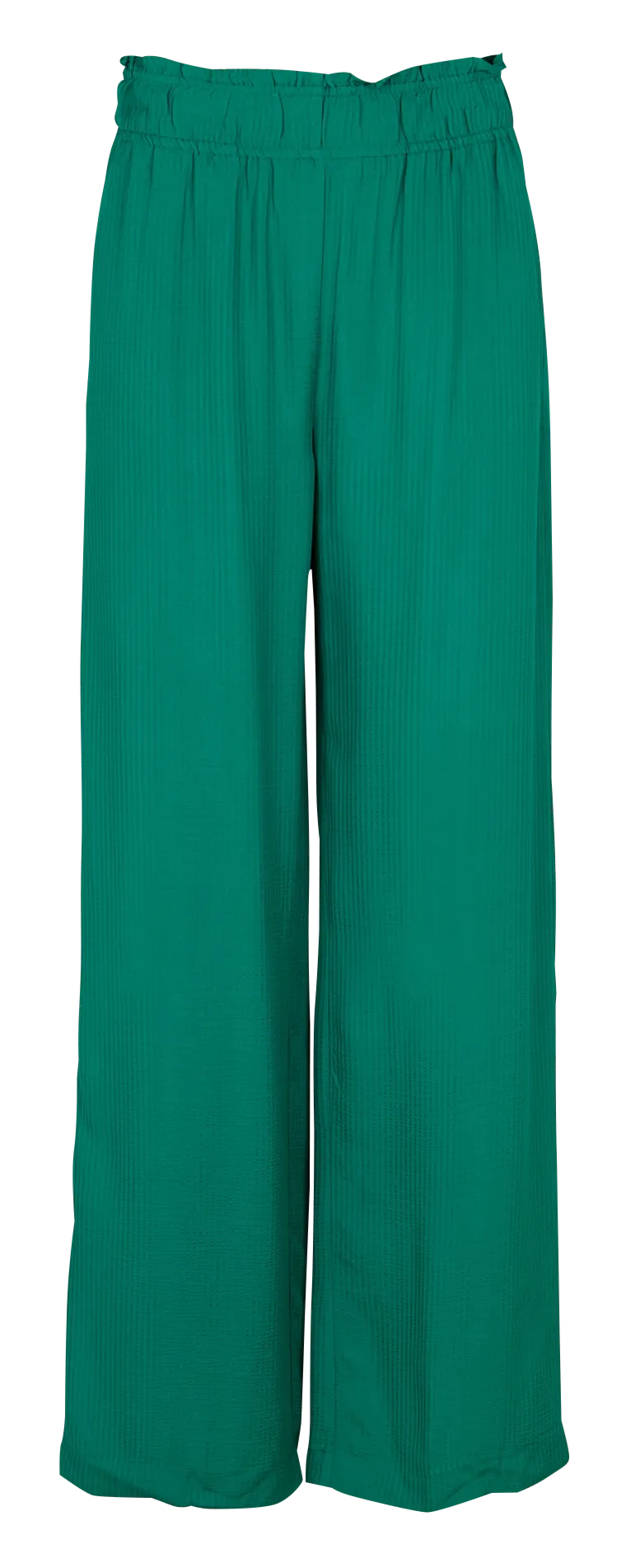 ROBYN  PANTALóN ANCHO SATINADO CON RAYAS EN VERDE