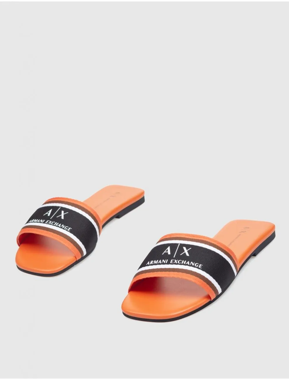 Sandalia Armani Exchange Xdp045 Naranja