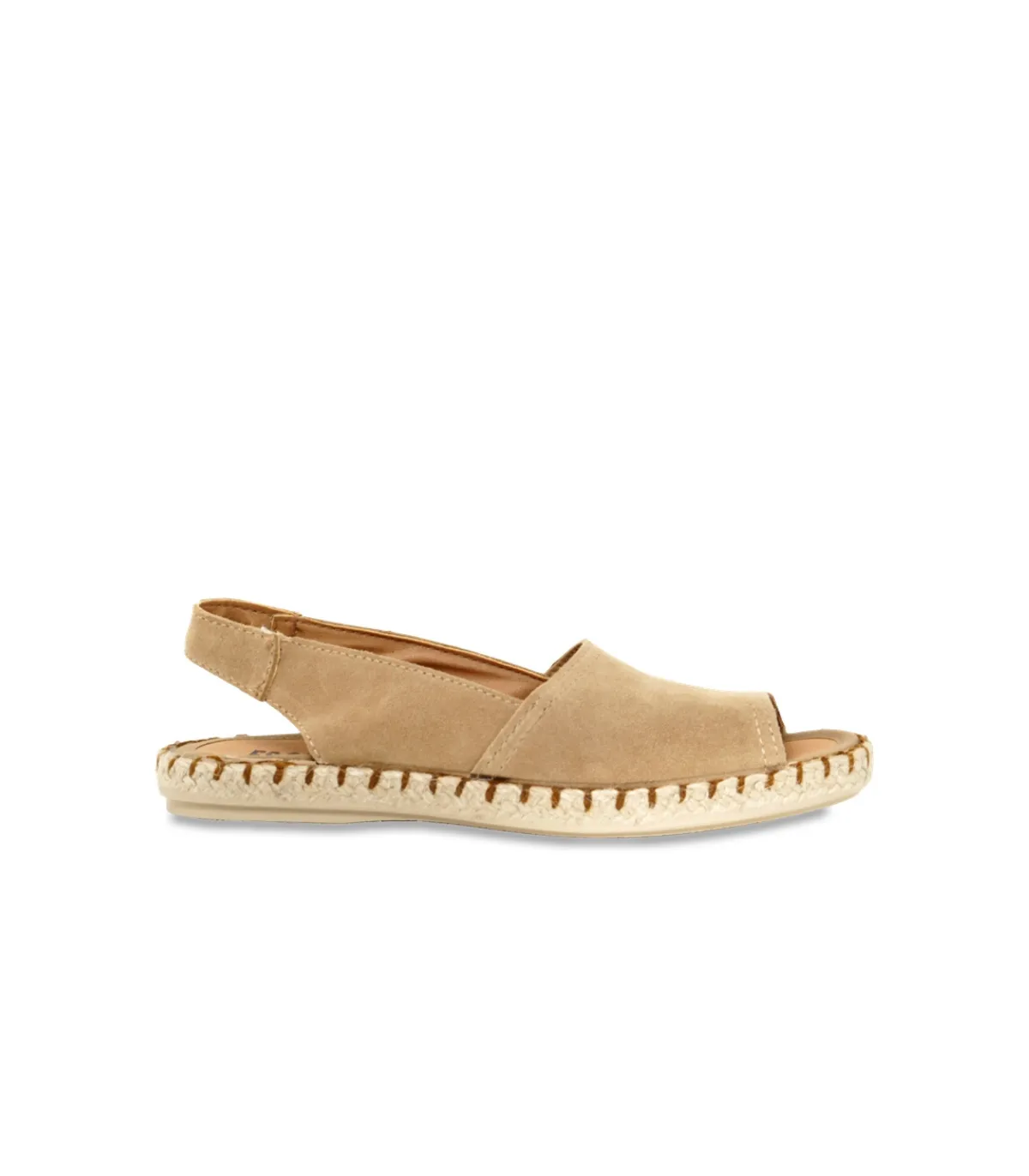 SANDALIA DE YUTE Y SERRAJE MUJER ESCOOLERS CADAQUÉS ESO65150