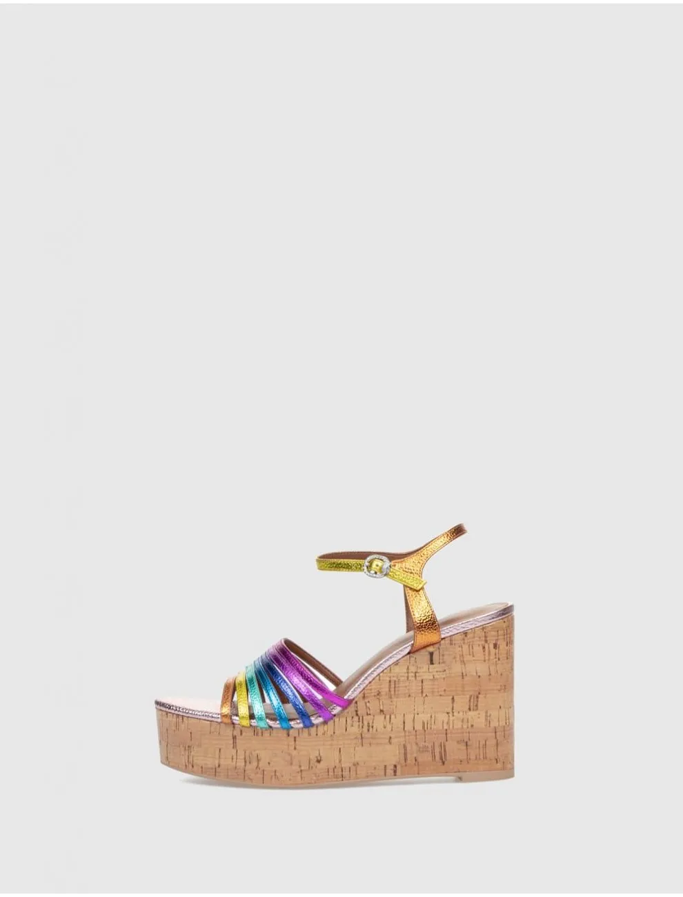 Sandalia Kurt Geiger Pierra 105 Wedge Multi