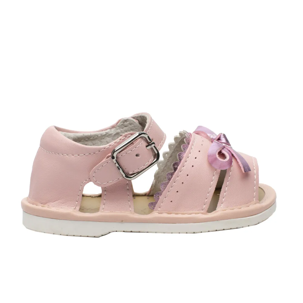 Sandalias Bebe Niña Rosa Modelo Maria