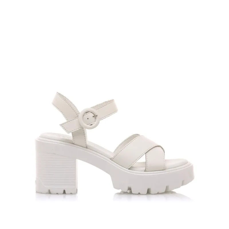 Sandalias Casual de Mujer MTNG EMELINE Blanco 56938