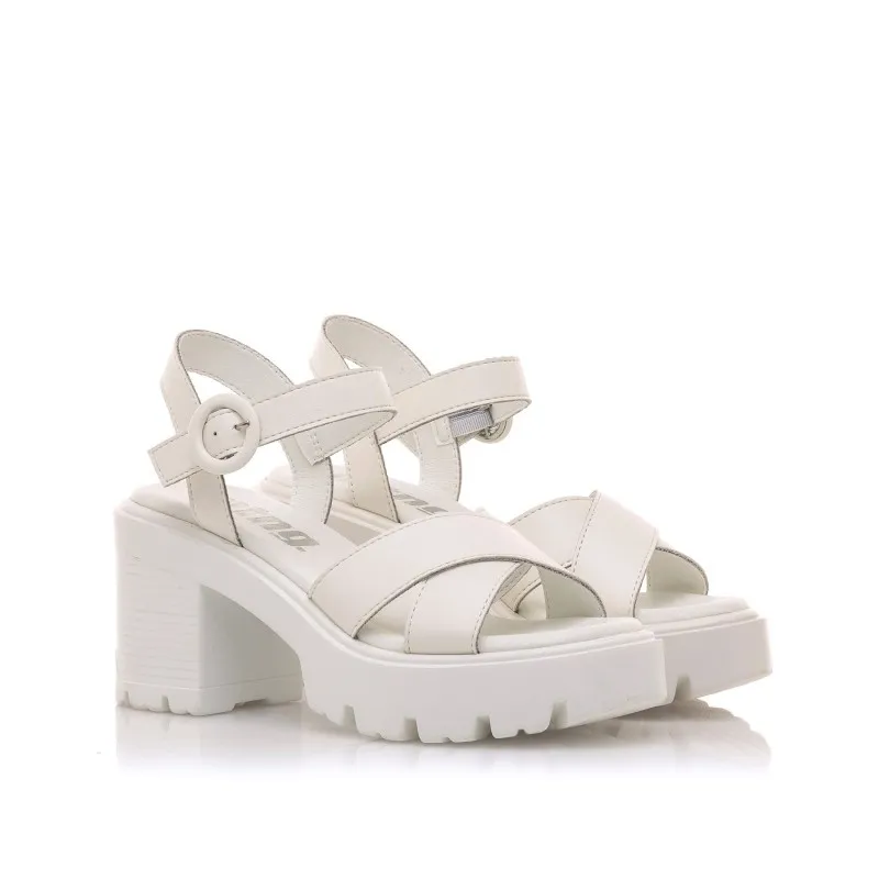 Sandalias Casual de Mujer MTNG EMELINE Blanco 56938