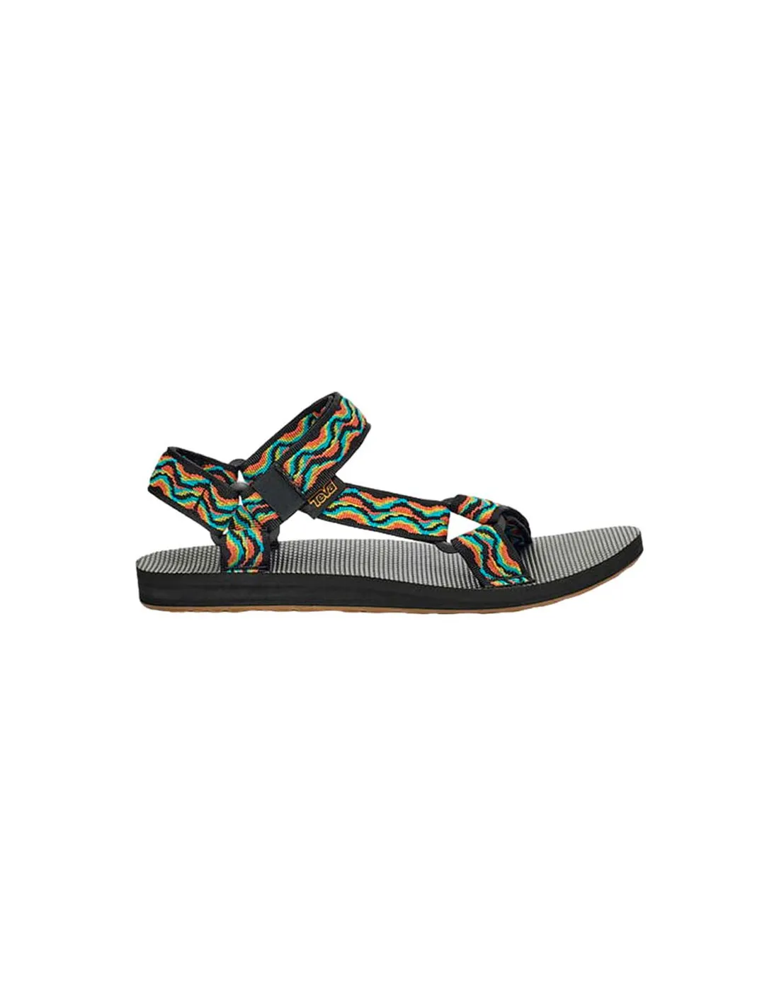 Sandalias de Montaña Teva Original Universal R Hombre 80S Negro Multicolor