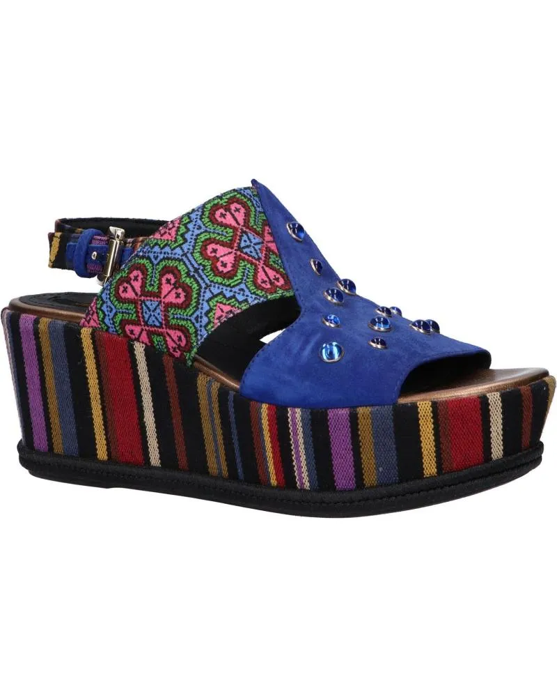 SANDALIAS DE MUJER GEOX D824VA 021AW D SAKELY C0042 ROYALBLACK