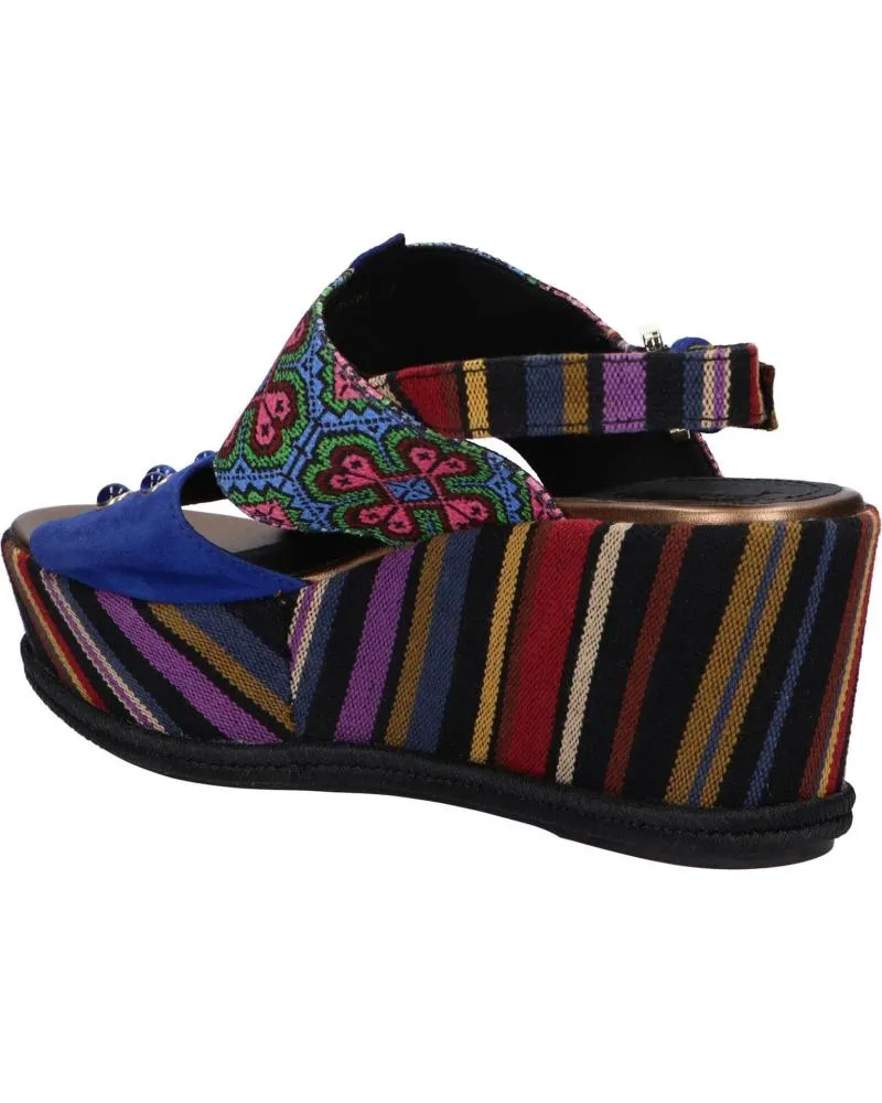 SANDALIAS DE MUJER GEOX D824VA 021AW D SAKELY C0042 ROYALBLACK