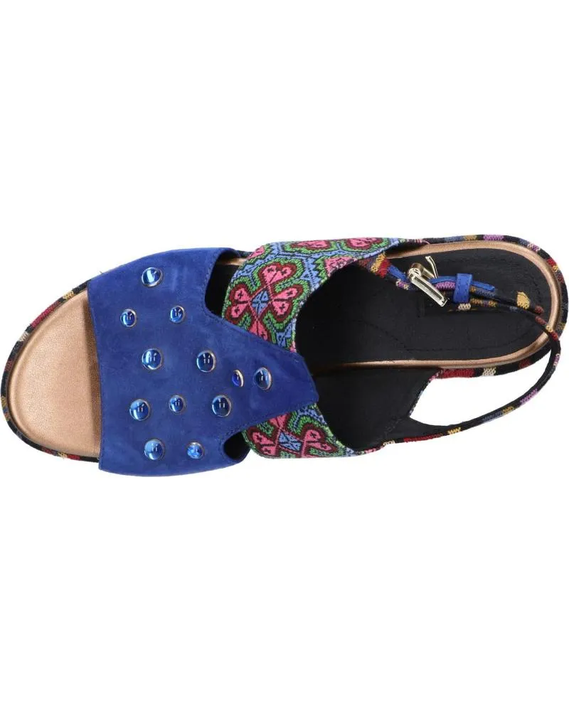 SANDALIAS DE MUJER GEOX D824VA 021AW D SAKELY C0042 ROYALBLACK