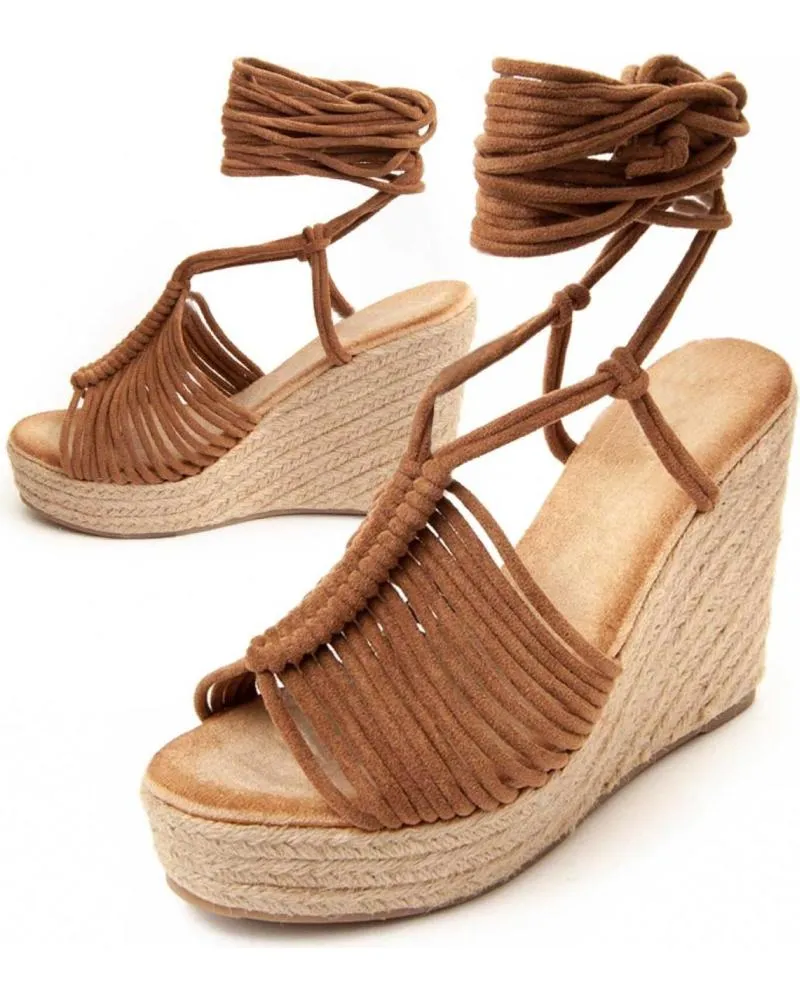 Sandalias MONTEVITA  de Mujer CUNALT  BROWN