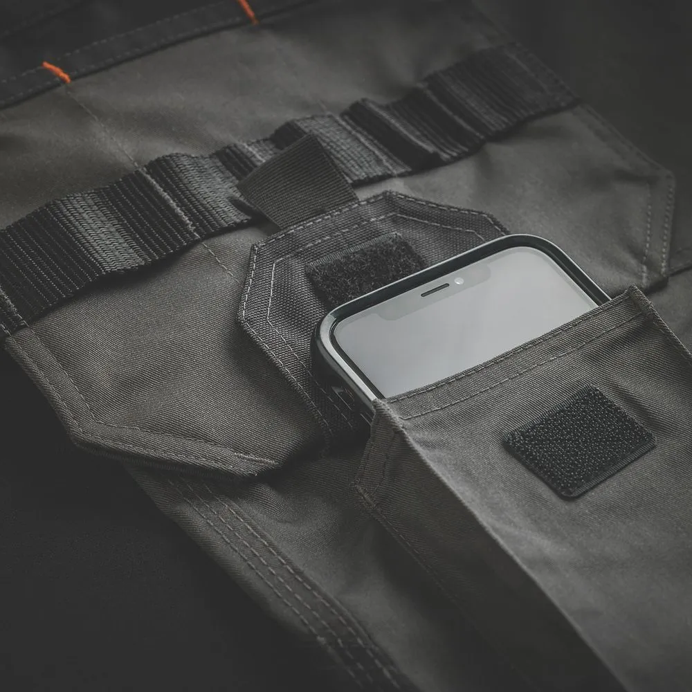 Scruffs Pro Flex Holster, pantalón de trabajo, grafito (cintura 40