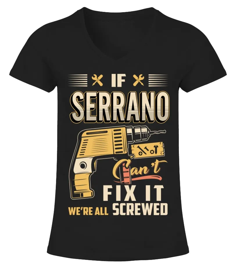 SERRANO B3 Camiseta cuello pico Mujer