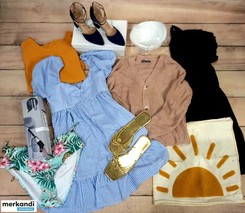 SHEIN venta al por mayor de ropa de mujer para hombre mezcla de niños grado B outlet en Polonia