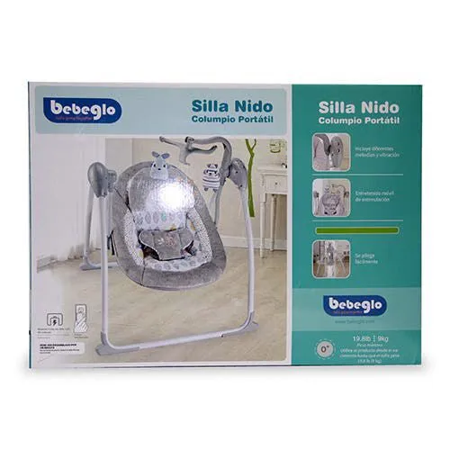 Silla Mecedora Eléctrica con Móvil Bebeglo