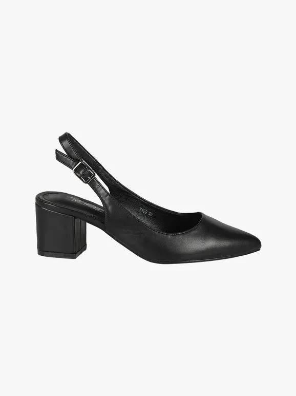 Sissi Miss Zapatos de salón en punta con tacón abierto