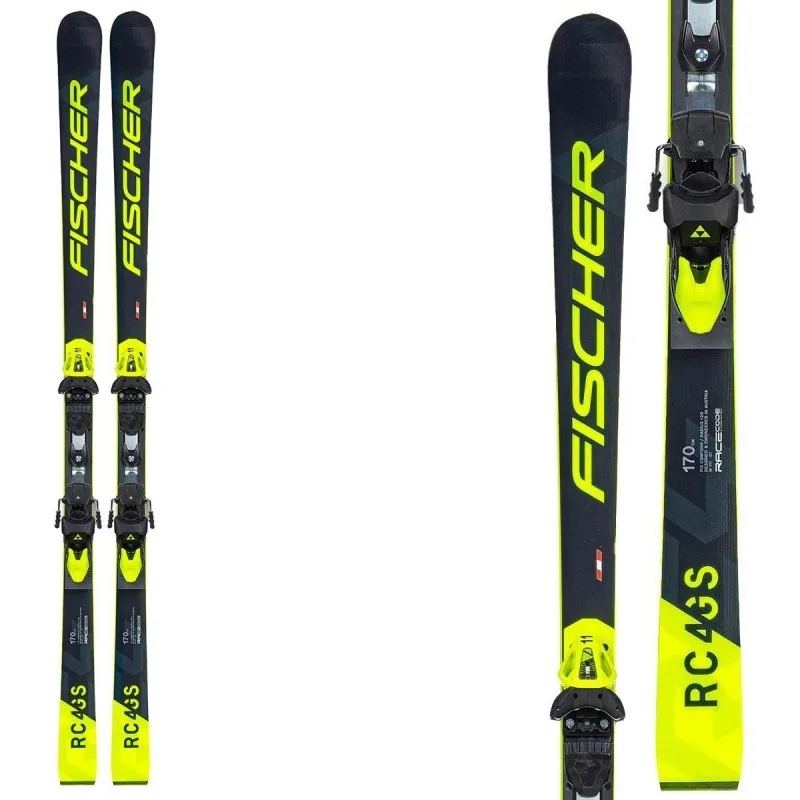 Ski Fischer RC4 Worldcup GS Jr M/O con encuadernaciones Z11 Freeflex
