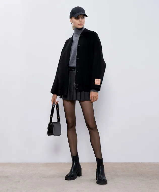 Solotre Gray wool sweater