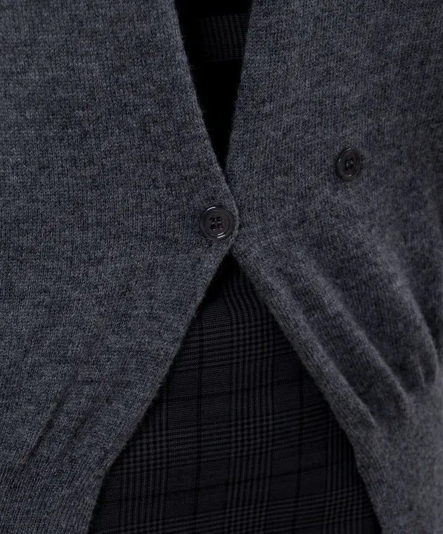 Solotre Gray wool sweater