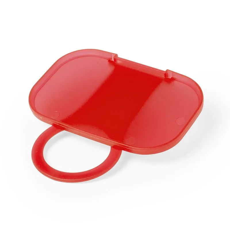 Soporte para móvil personalizado con acople para toma de corriente