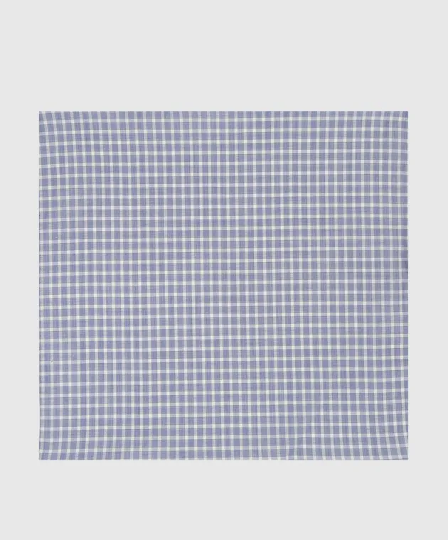 Stefano Ricci Children's blue plaid pasha