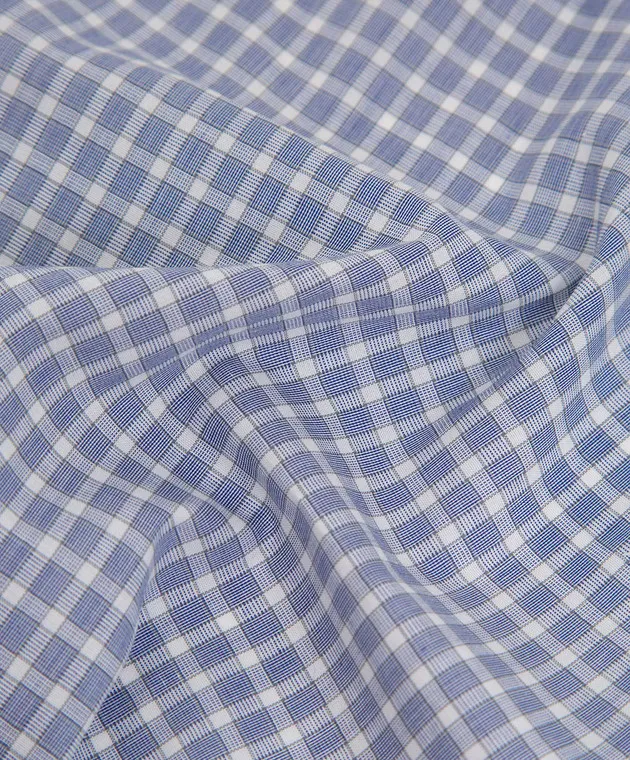 Stefano Ricci Children's blue plaid pasha
