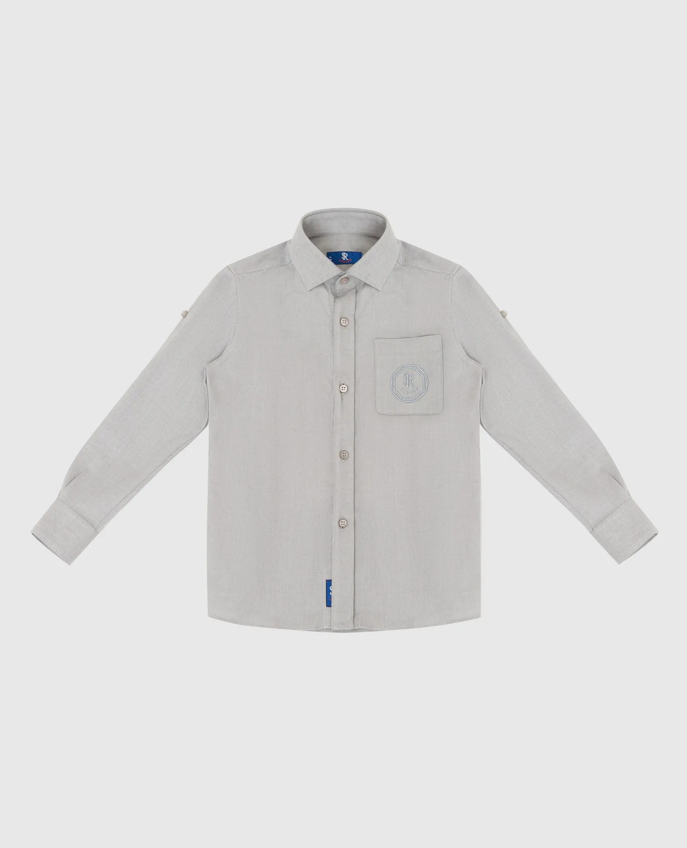 Stefano Ricci Children's shirt with embroidery