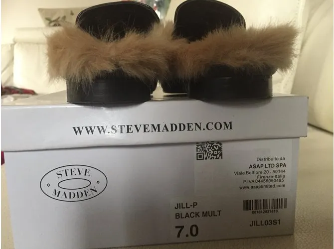 Steve Madden se desliza Negro 