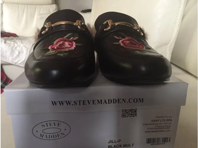 Steve Madden se desliza Negro 