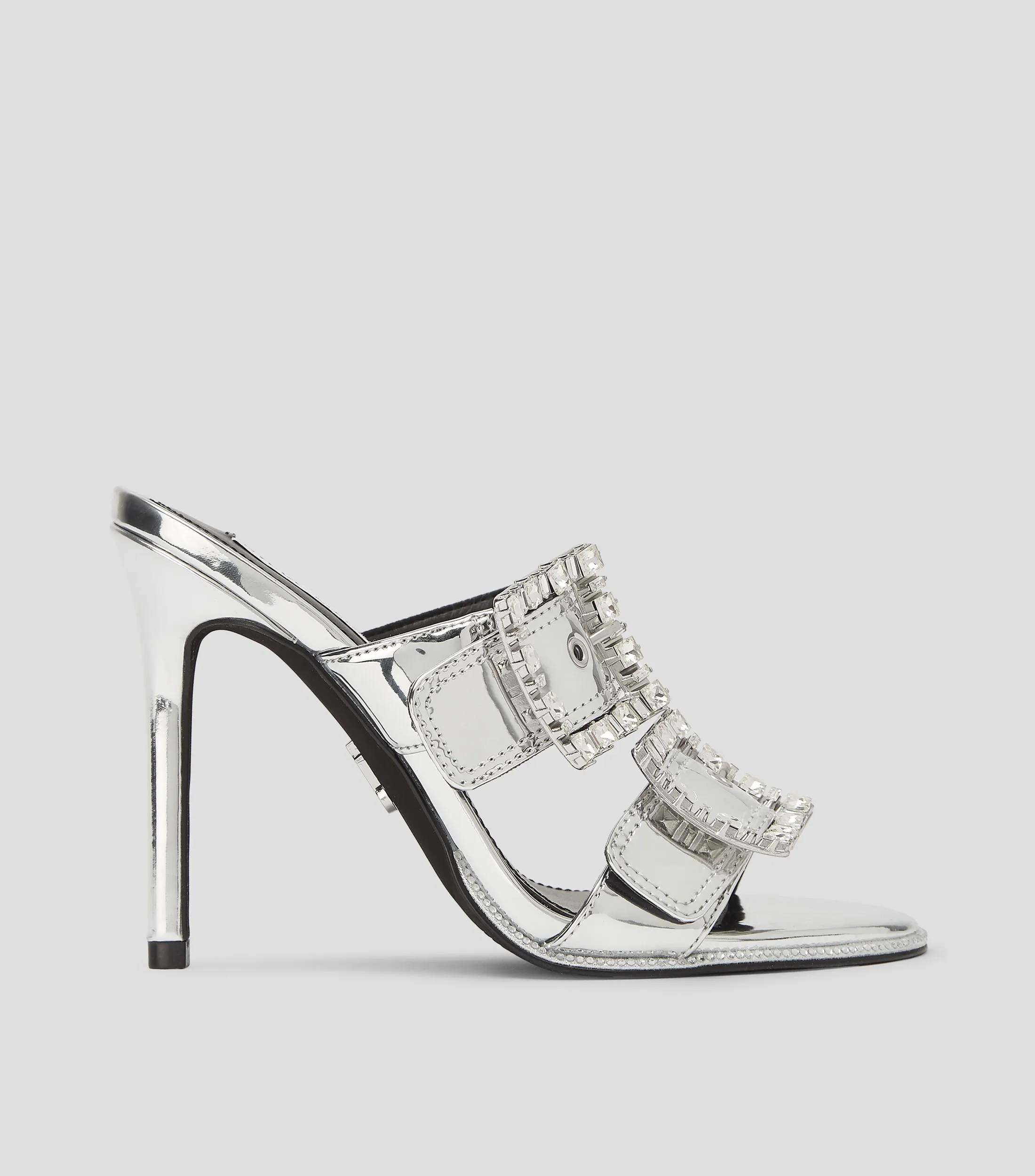 Steve Madden Zapatillas slip on con tacón alto delgado Mujer