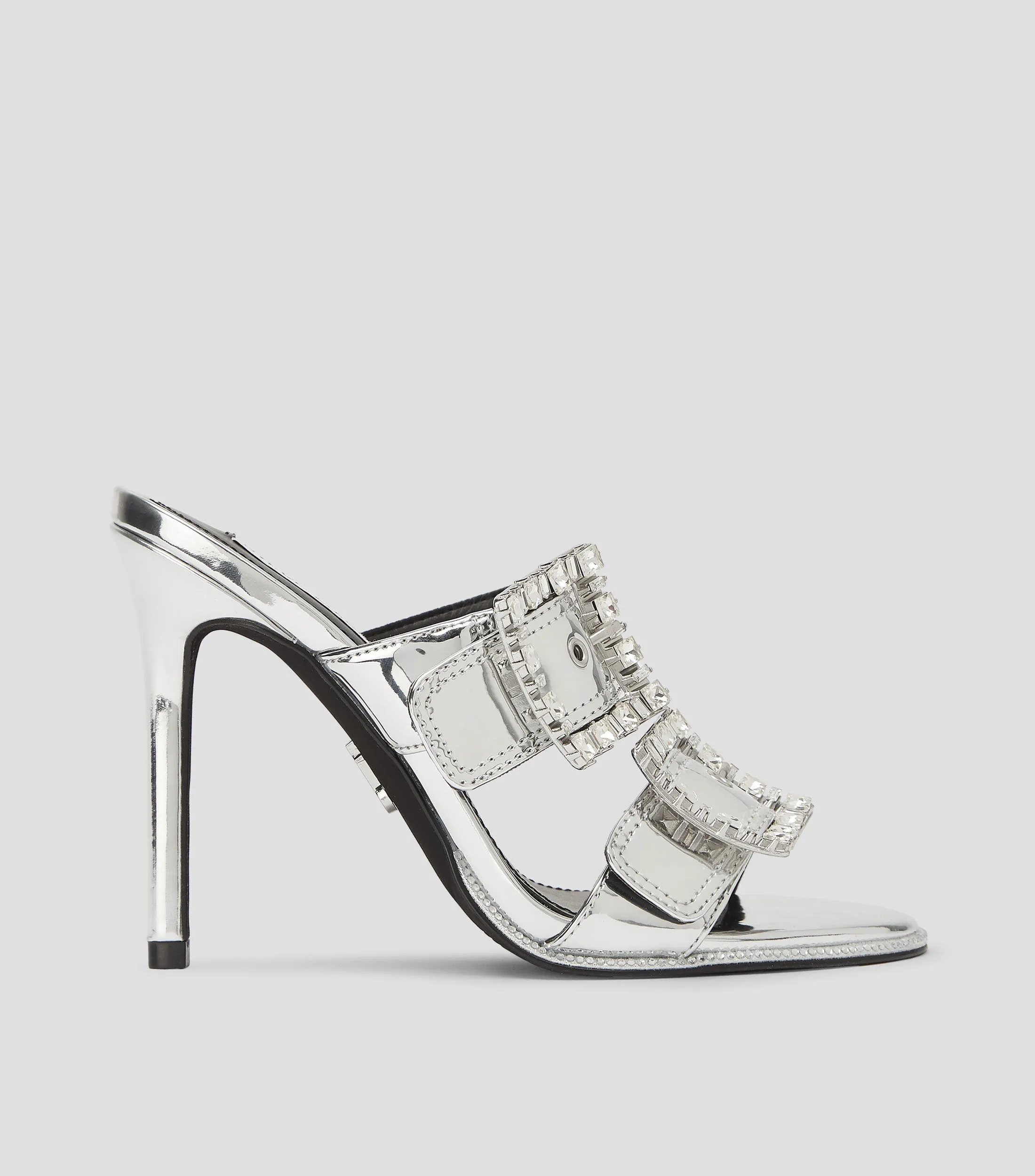 Steve Madden Zapatillas slip on con tacón alto delgado Mujer