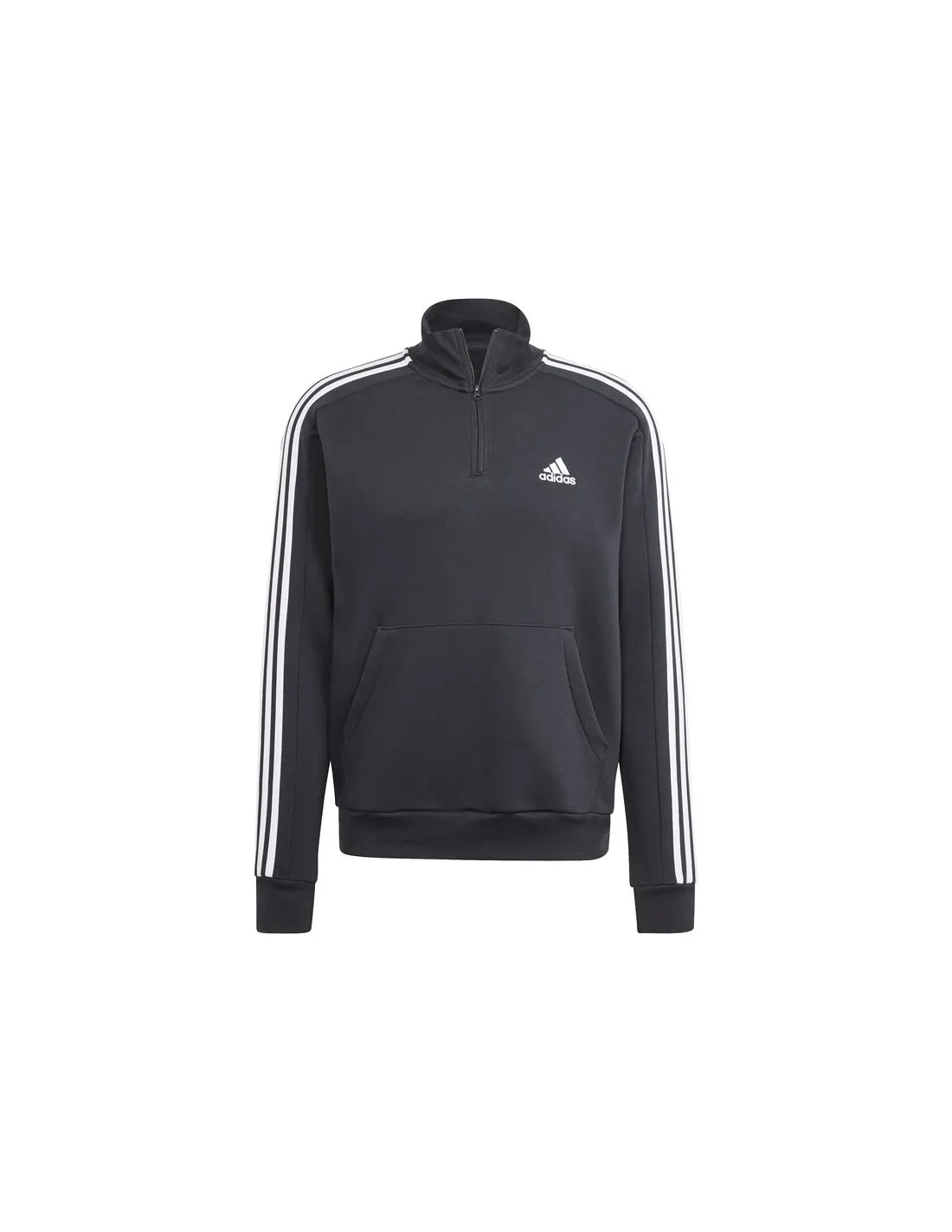 Sudadera adidas 3S Fl 1/4 Z Hombre