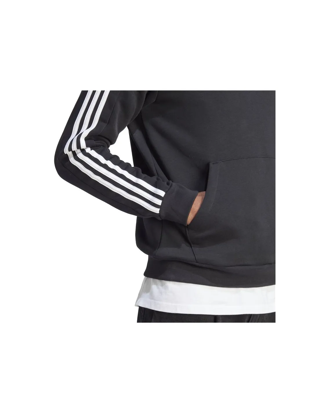 Sudadera adidas 3S Fl 1/4 Z Hombre