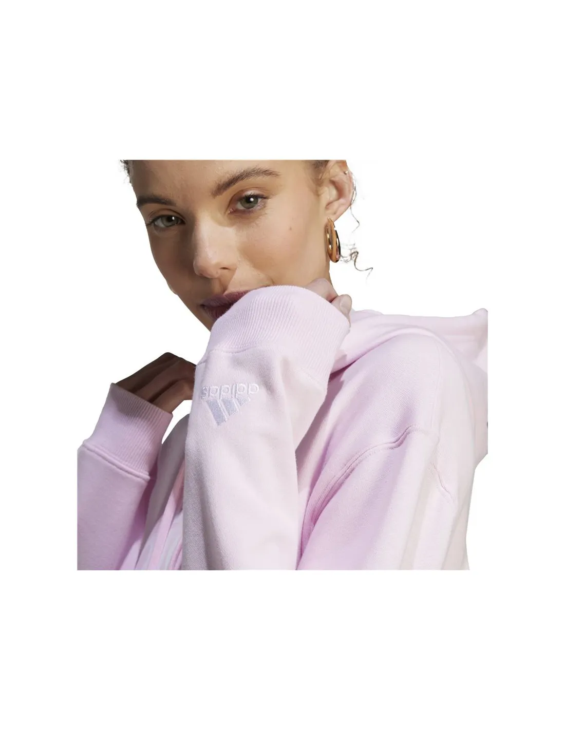 Sudadera adidas Linear Ft Hd Mujer