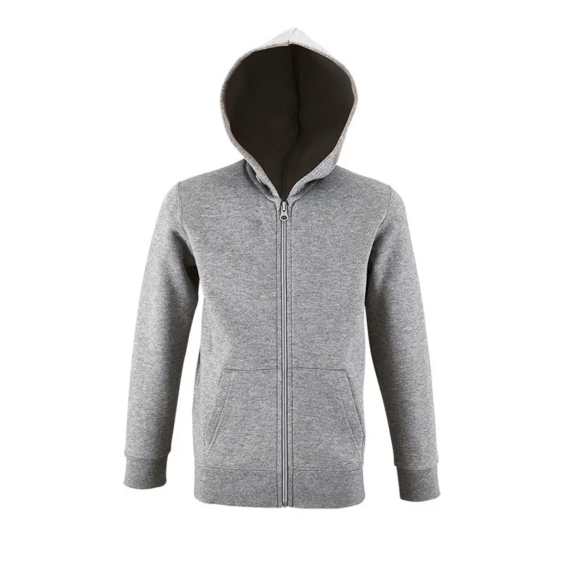 Sudadera capucha y cremallera niños Stone de Sol's