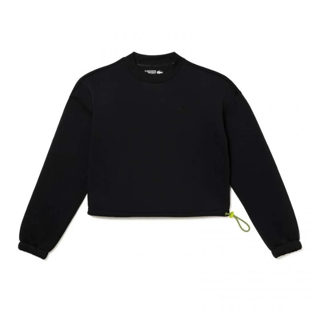 Sudadera Lacoste Sport Ajustable Negro Mujer | LACOSTE