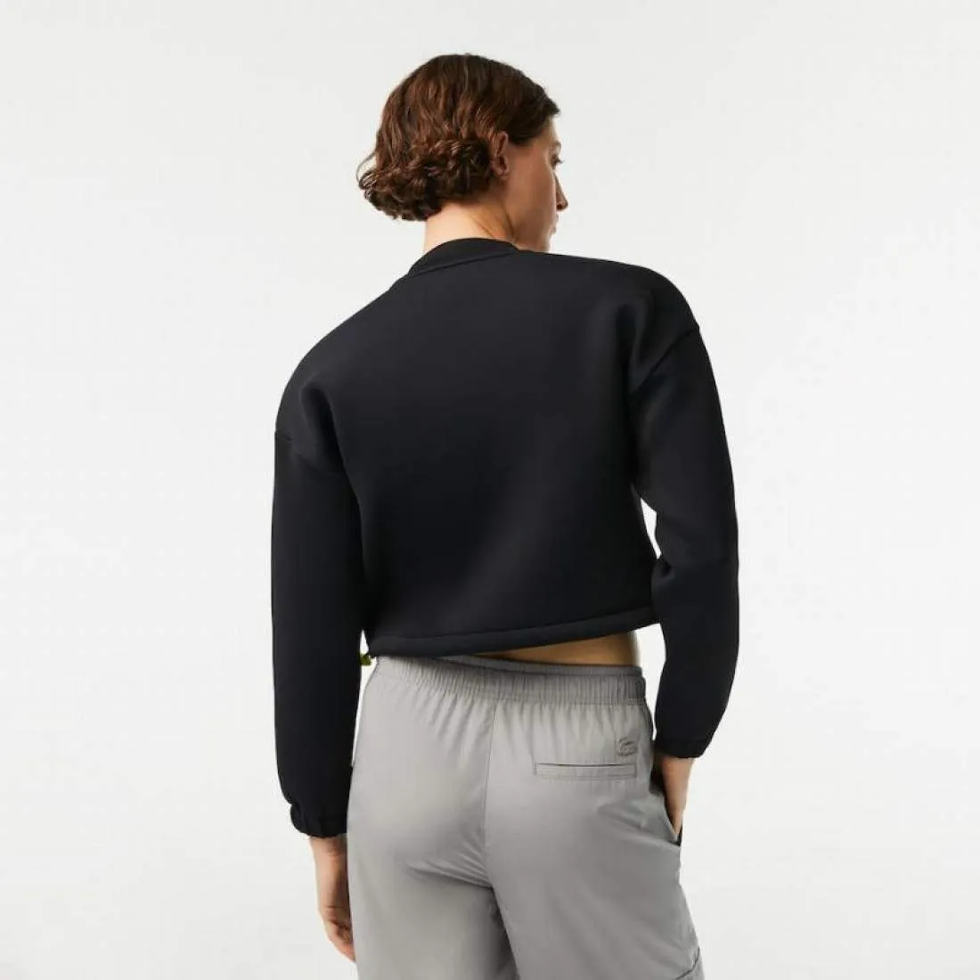 Sudadera Lacoste Sport Ajustable Negro Mujer | LACOSTE