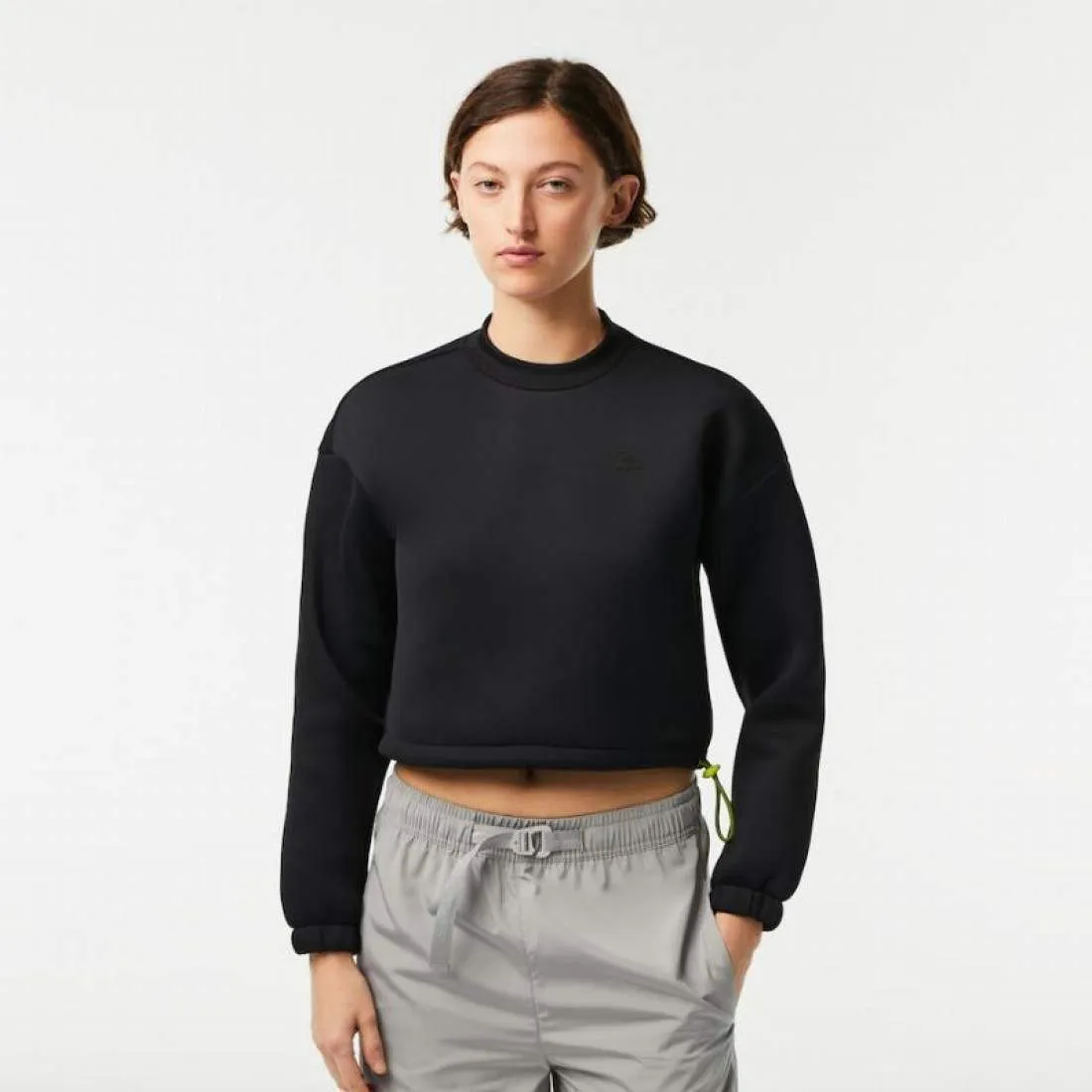 Sudadera Lacoste Sport Ajustable Negro Mujer | LACOSTE