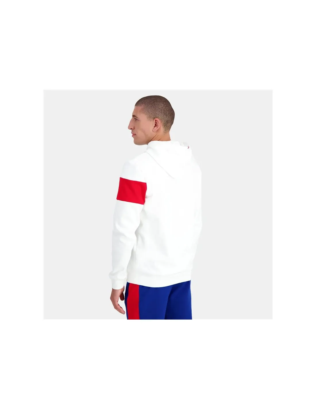 Sudadera Le Coq Sportif Tricolore Nª 1 New Optical Blanco Hombre