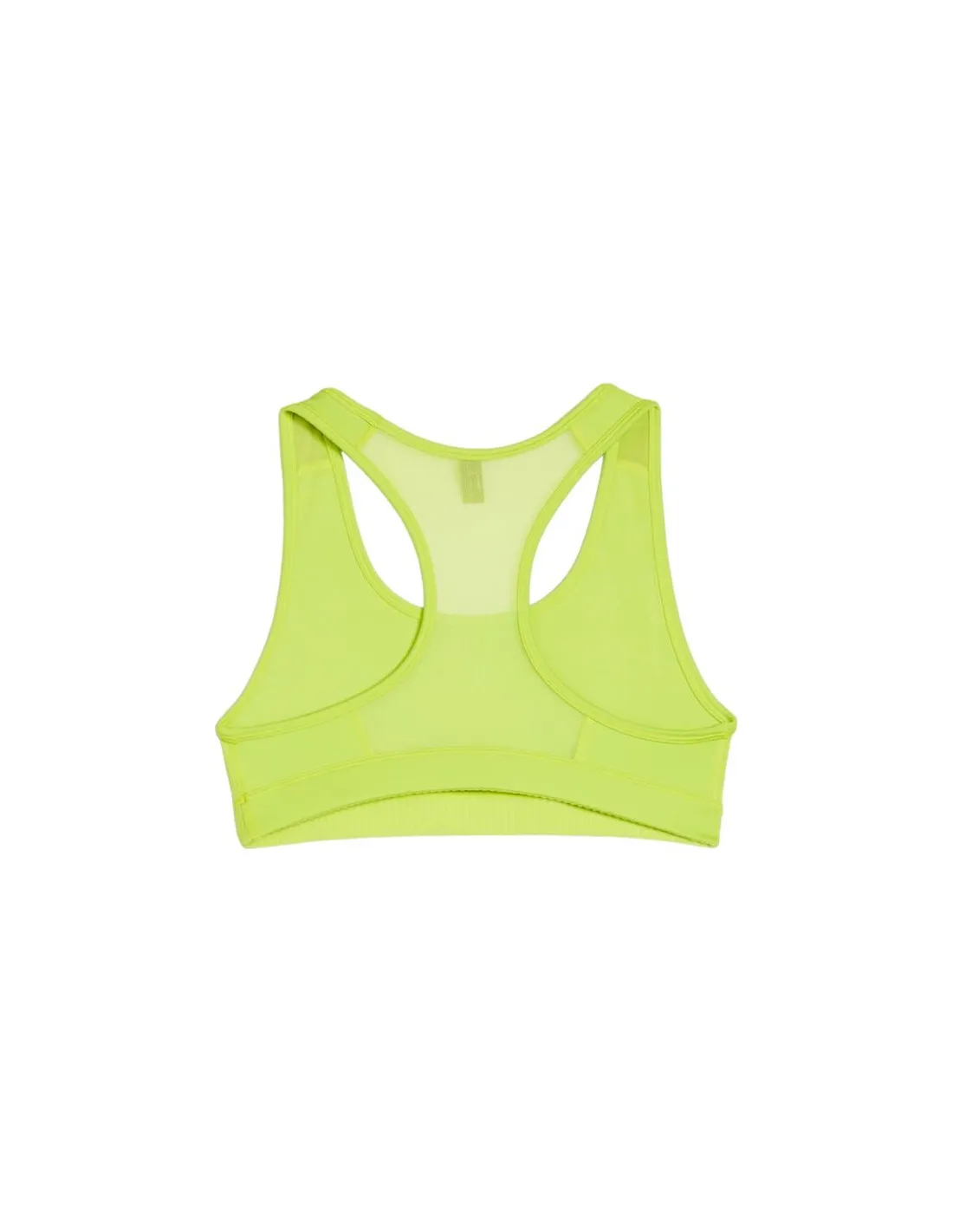 Sujetador deportivo de Fitness Puma 4 KEEPS Mujer Amarillo Negro