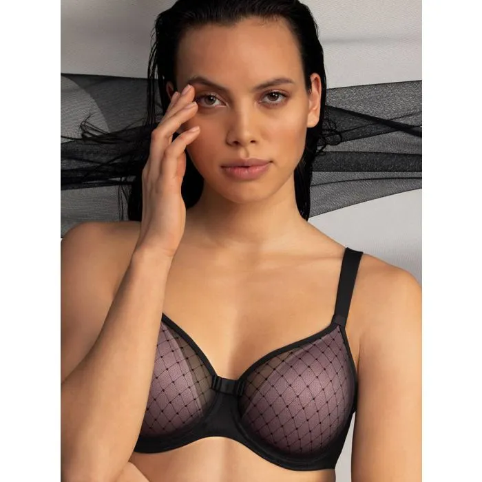 Sujetador Rosa Faia Eve con foam 5209 Negro