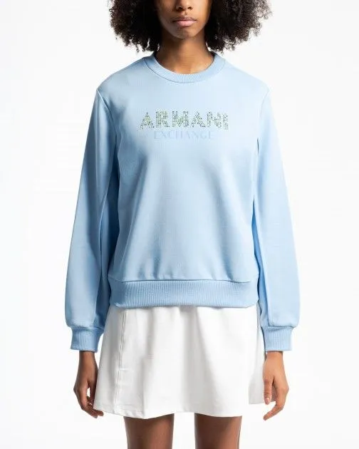 Sweatshirt Armani Exchange 3DYM32 Azul