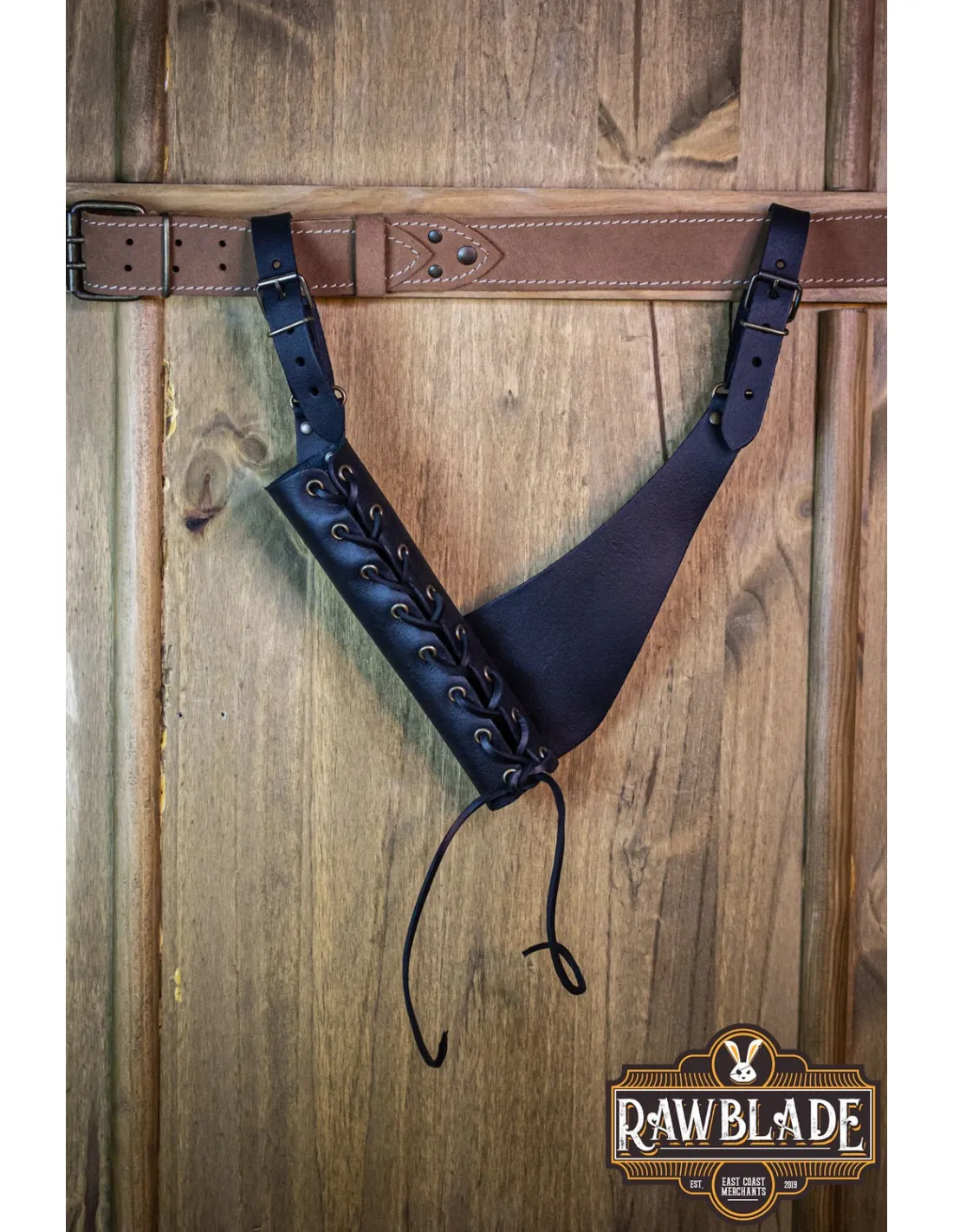 TAHALí PORTA ESPADA ROPERA  NEGRO