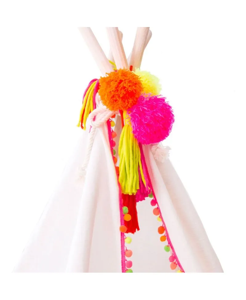 Tipi Niños Ro Infantil Blanco y Fluor