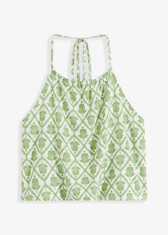 TOP MUSGO MATEBLANCO LANA ESTAMPADO
