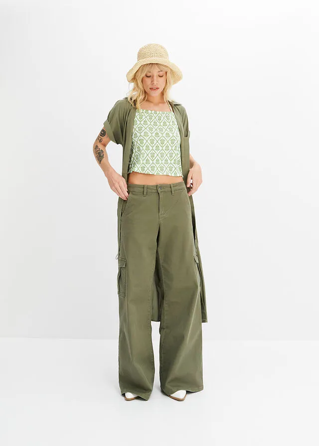 TOP MUSGO MATEBLANCO LANA ESTAMPADO