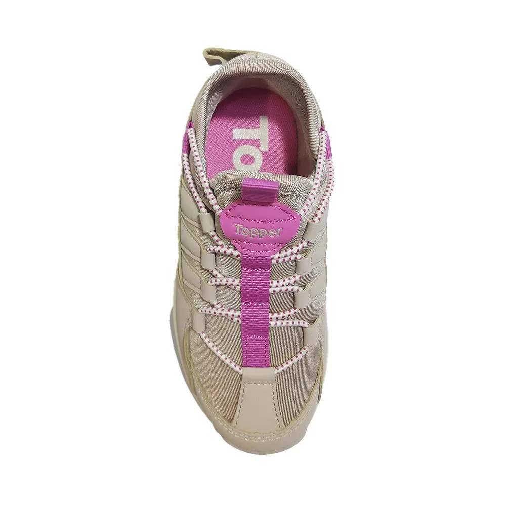 TOPPER ZAPATILLAS KIDS  SERRA BEIGE