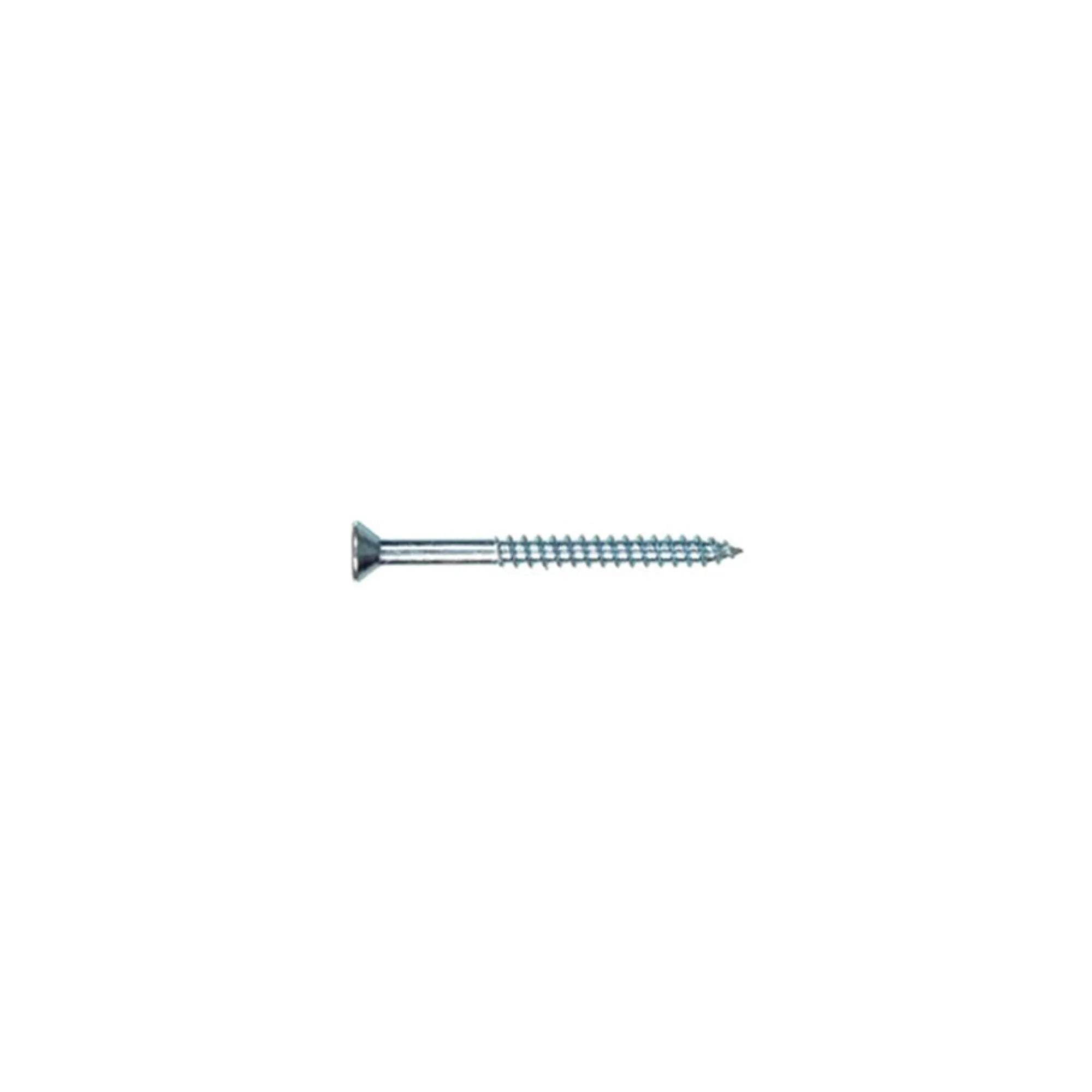 Tornillo de madera cabeza plana 6X3/4" paquete 16
