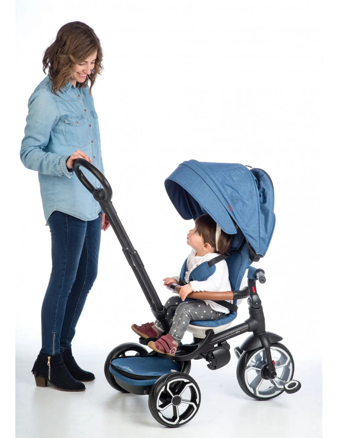 Triciclo Evolutivo Qplay Prime Azul